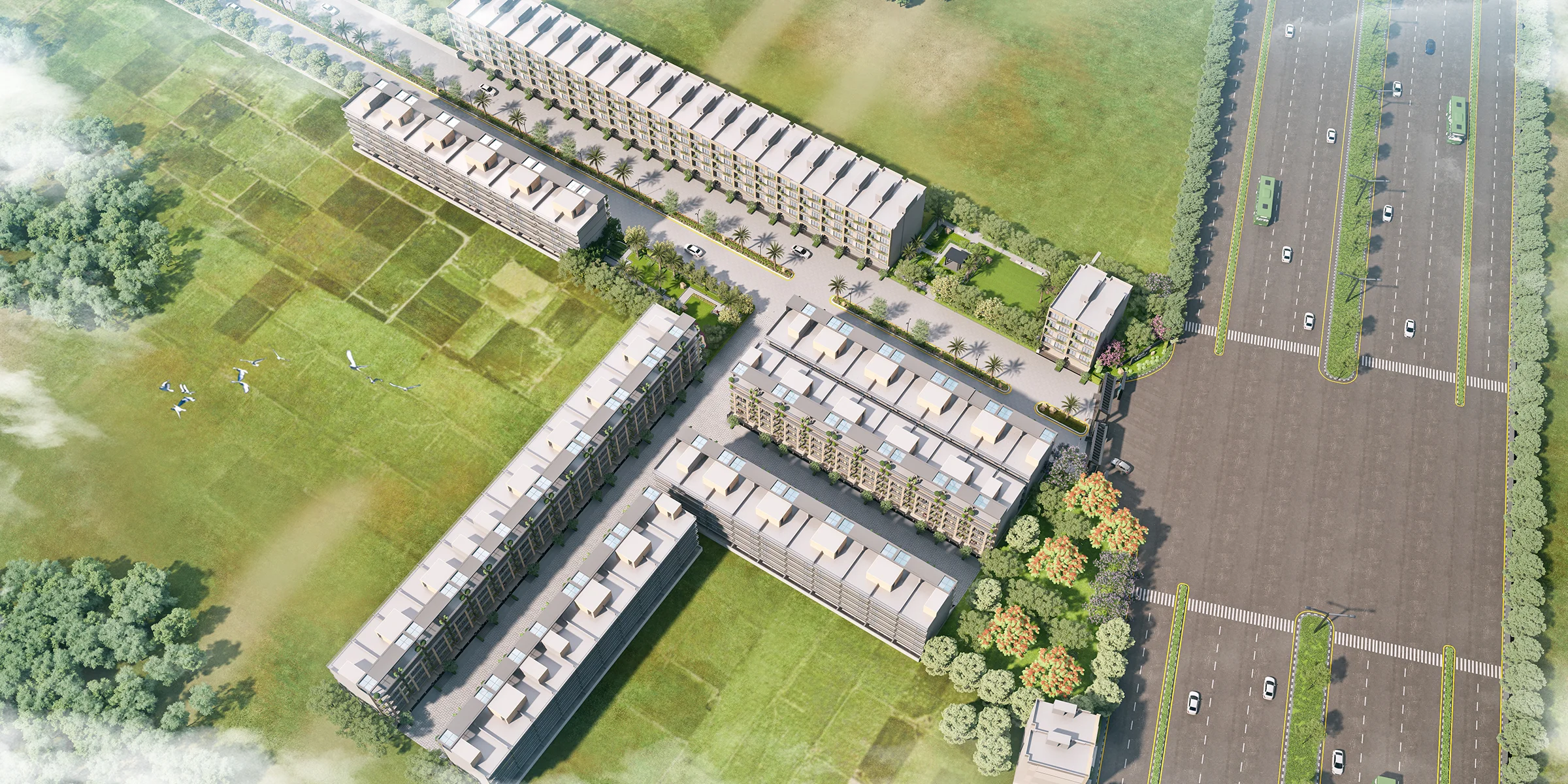 Ganga Realty Liv 89 Master Plan
