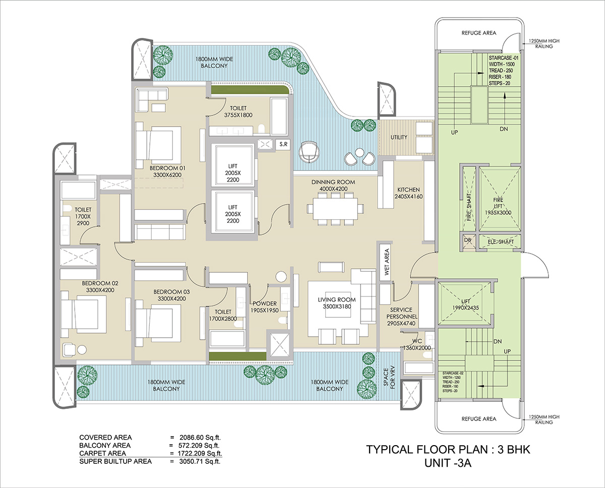 Ganga Realty Nandaka Floor Plans