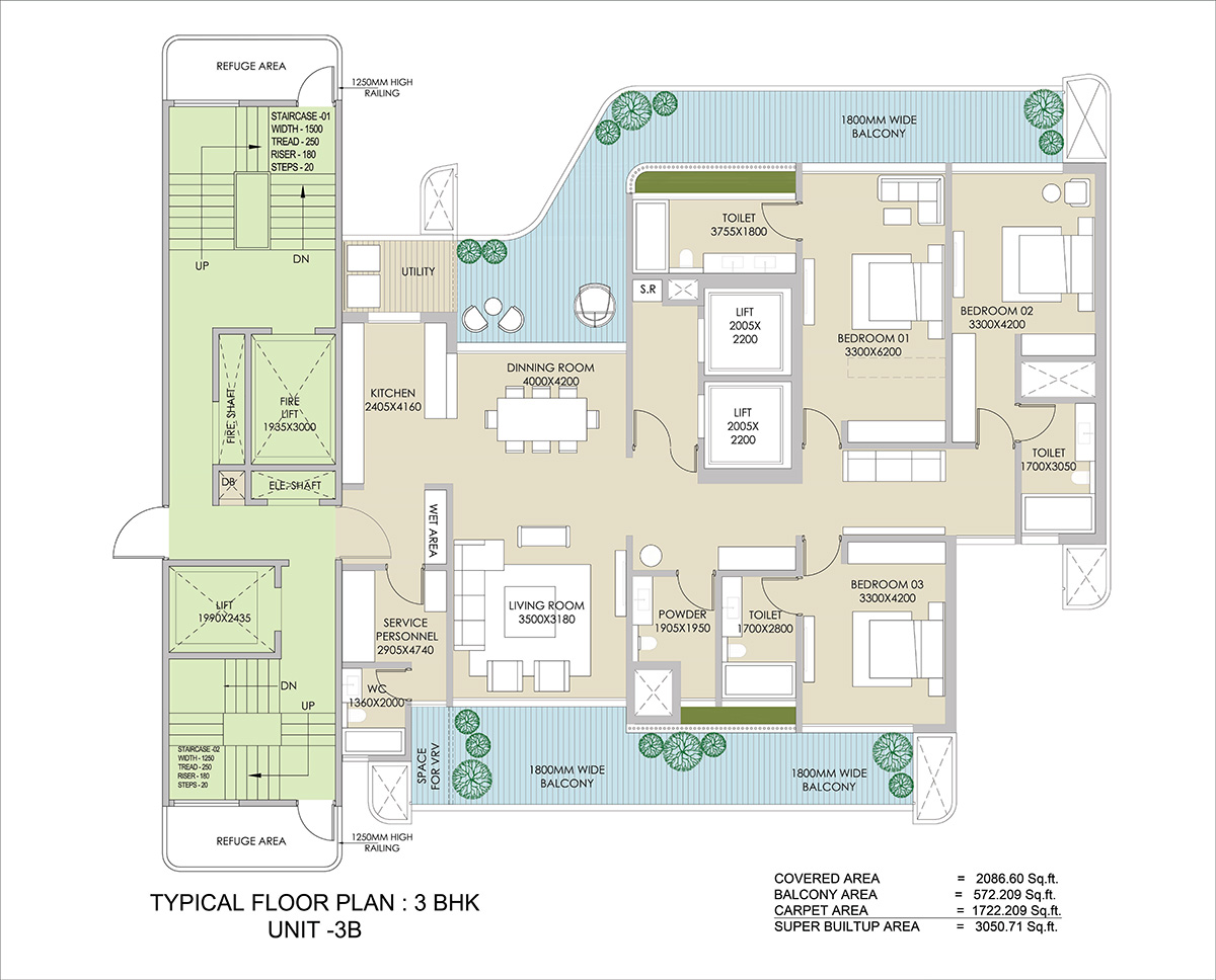 Ganga Realty Nandaka Floor Plans
